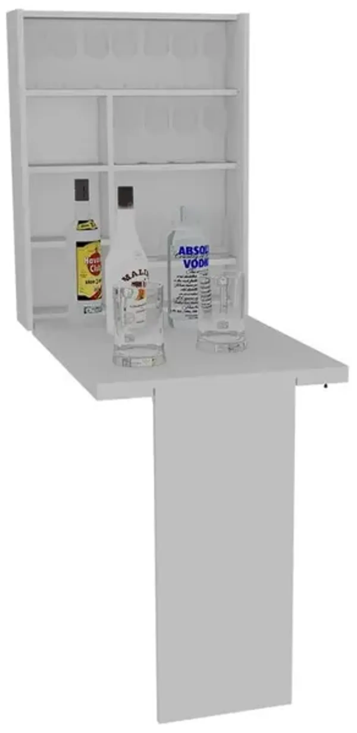 Toscana Wall Foldable Table White