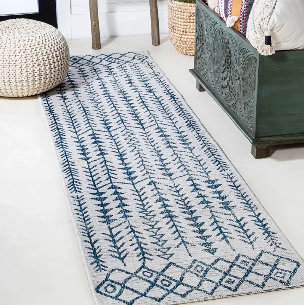 Tokay Bohemian Geometric Indoor/Outdoor Area Rug