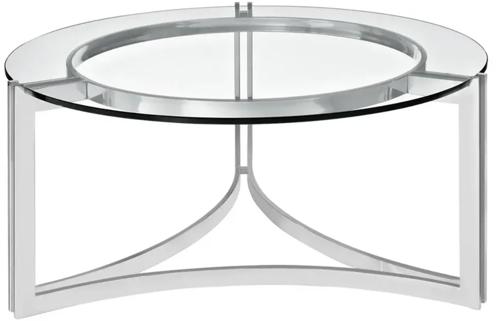 Modway Signet Stainless Steel Coffee Table