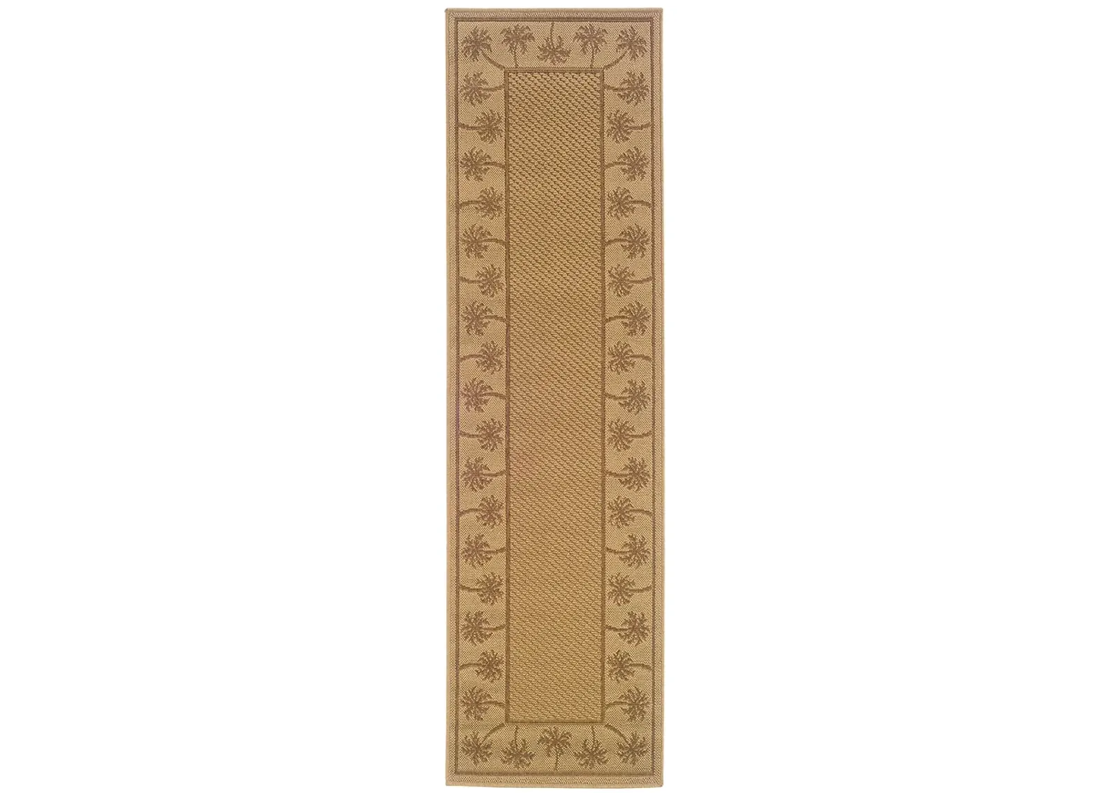 Lanai 2'3" x 7'6" Beige Rug