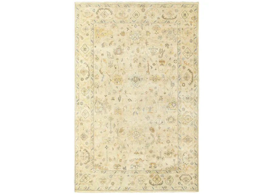 Palace 2' x 3' Beige Rug