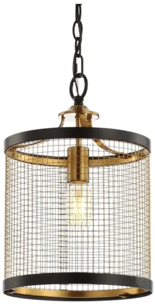 Elena Lantern Metal LED Pendant