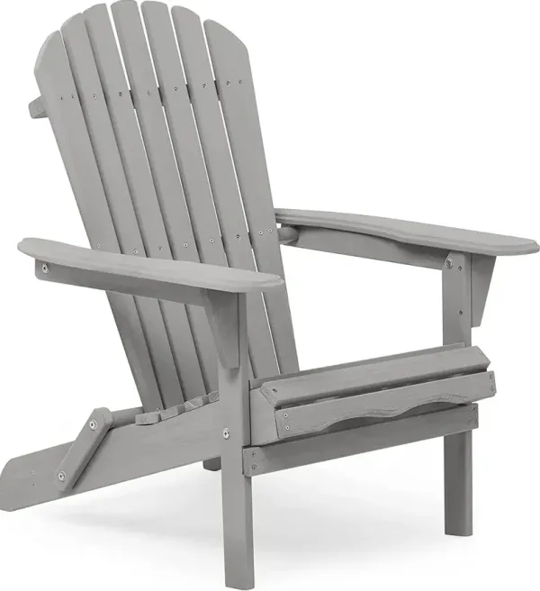 Streamdale Adirondack Folding Lounge Patio Chairs (Set of 2)