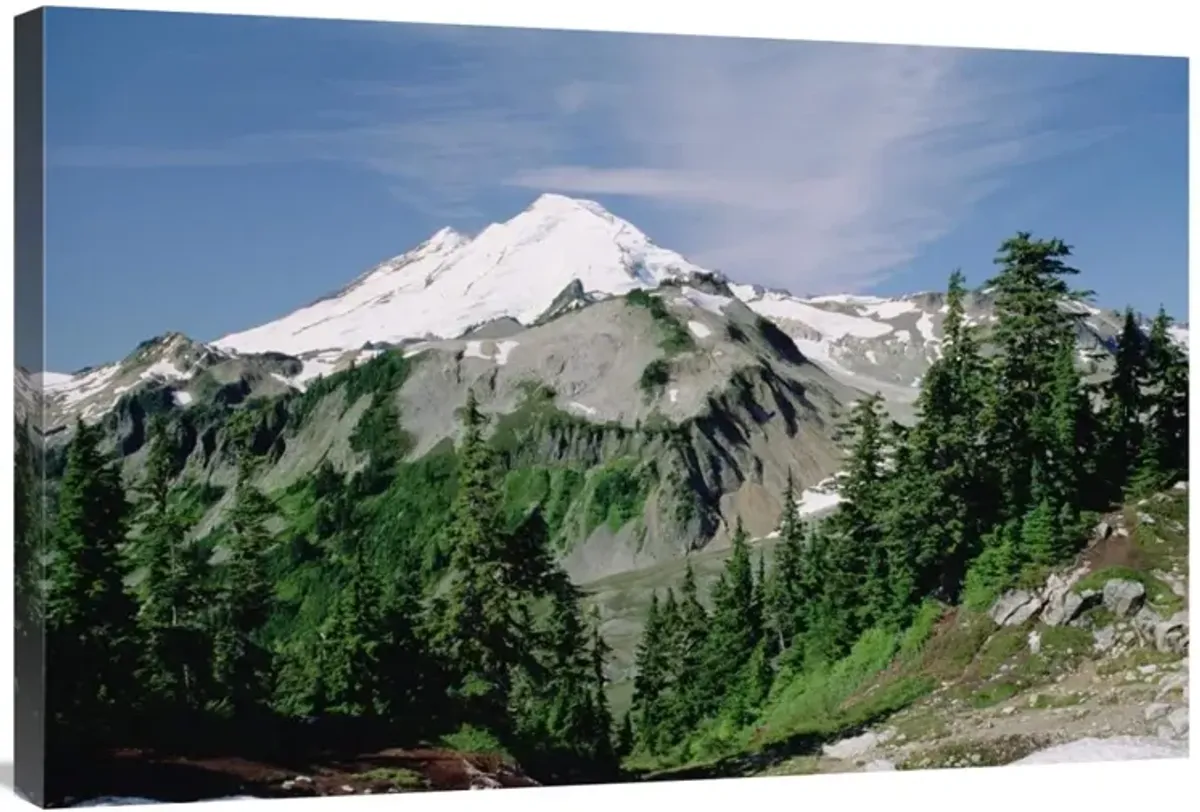 Mt Baker, Cascade Mountains, Washington-Canvas Art-36x24