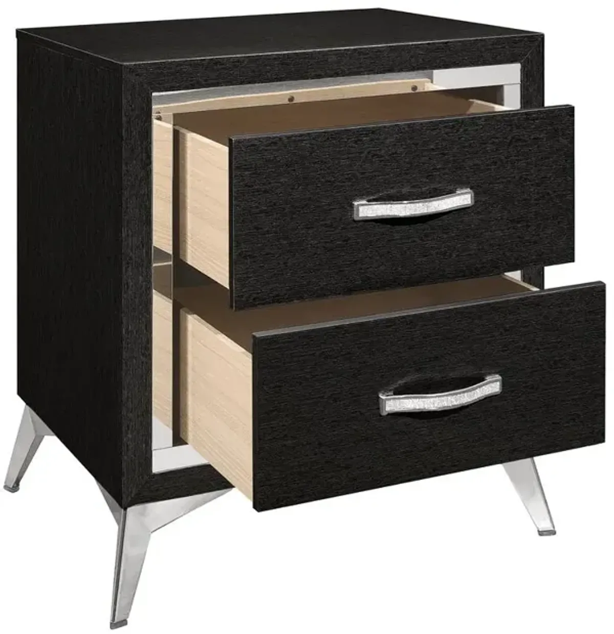 New Classic Furniture Huxley Nightstand-Black