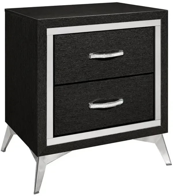 New Classic Furniture Huxley Nightstand-Black