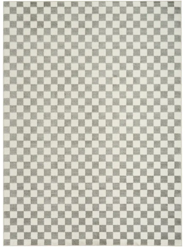 Serenity Home SRH09 Ivory/Gray 3'11" x 5'11" Rug