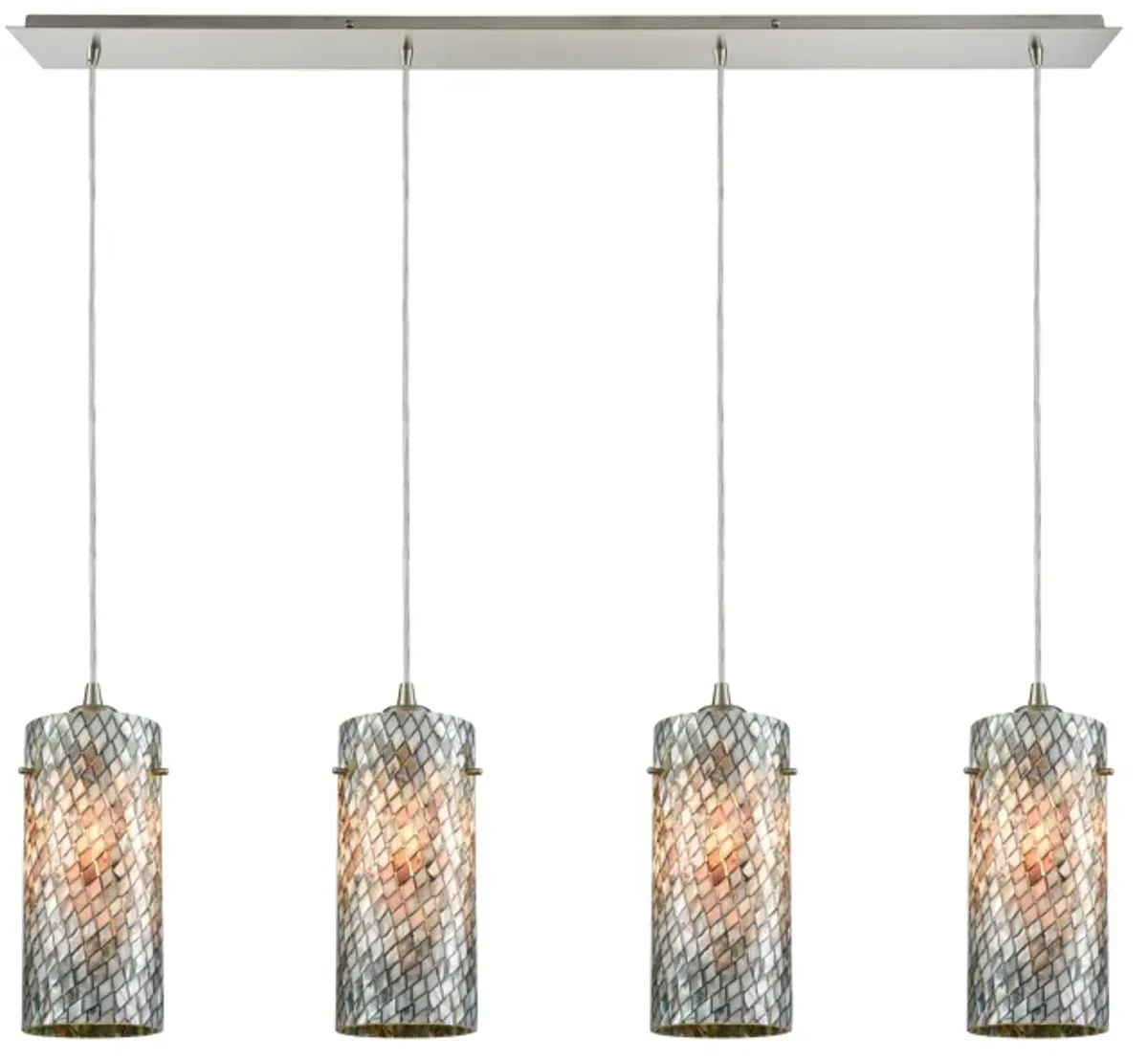 Capri 46" Wide 4-Light Mini Pendant