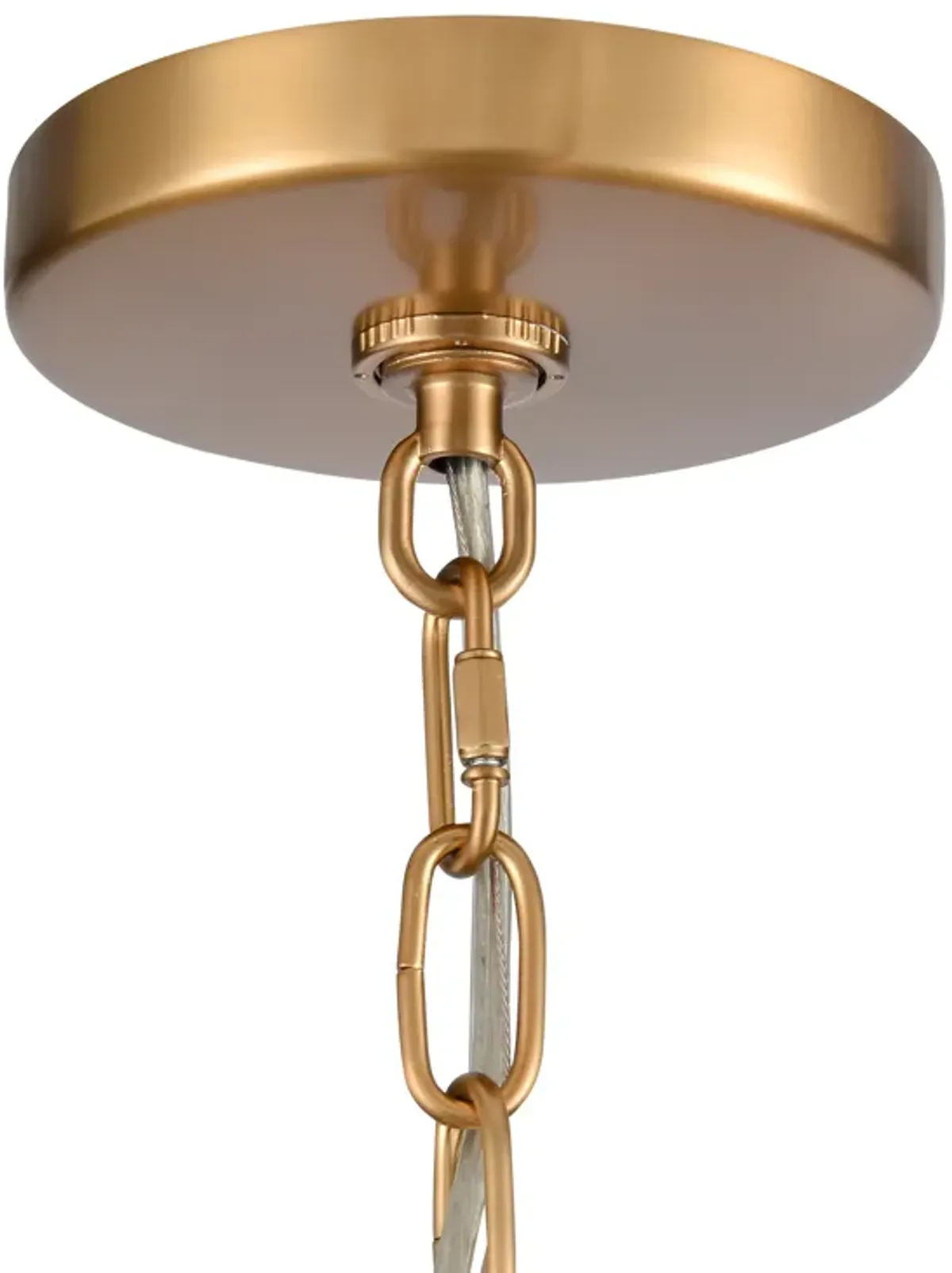 Leo 22'' Wide Gold 4-Light Pendant