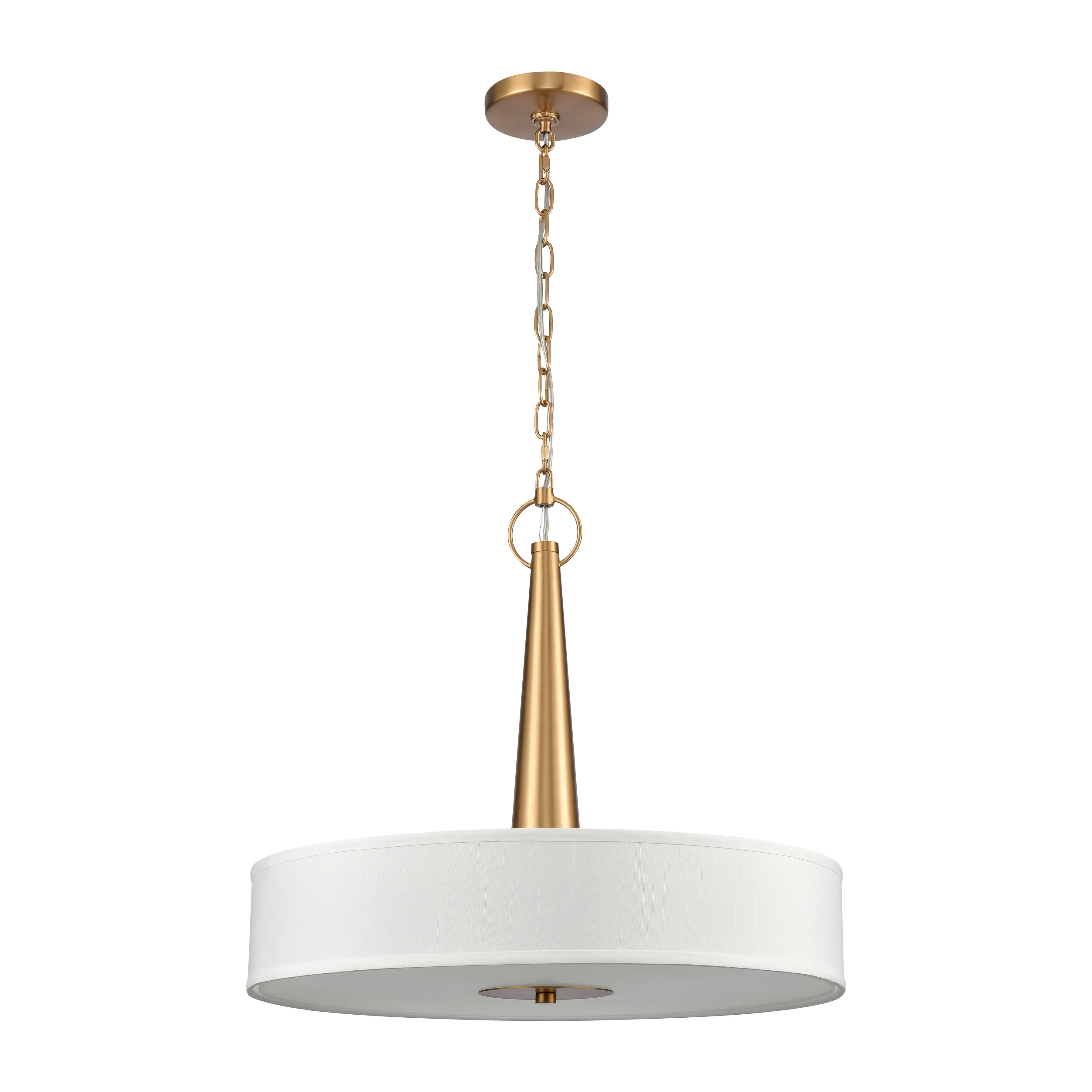 Leo 22'' Wide Gold 4-Light Pendant