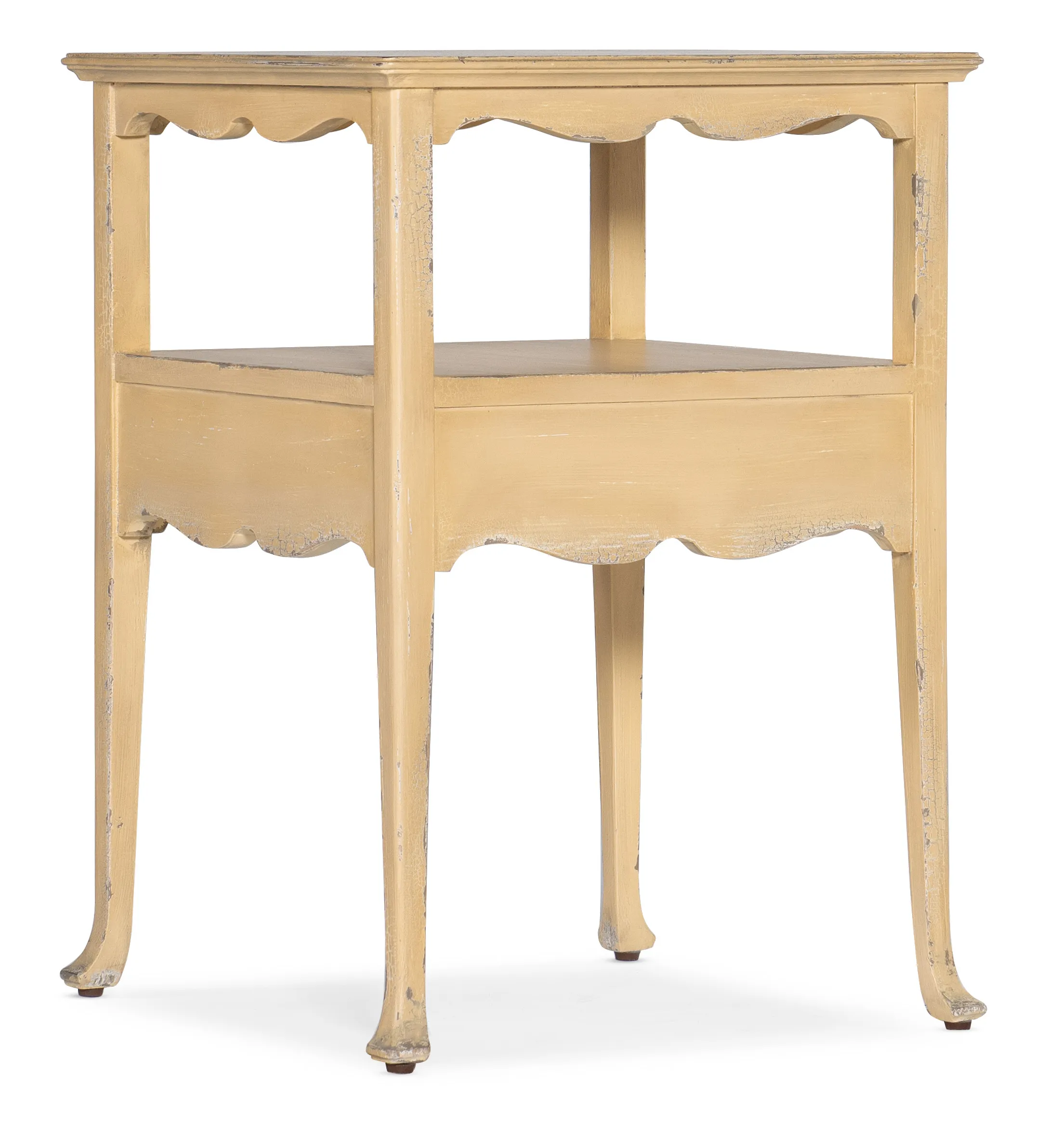 Charleston Yellow 1 Drawer Accent Table