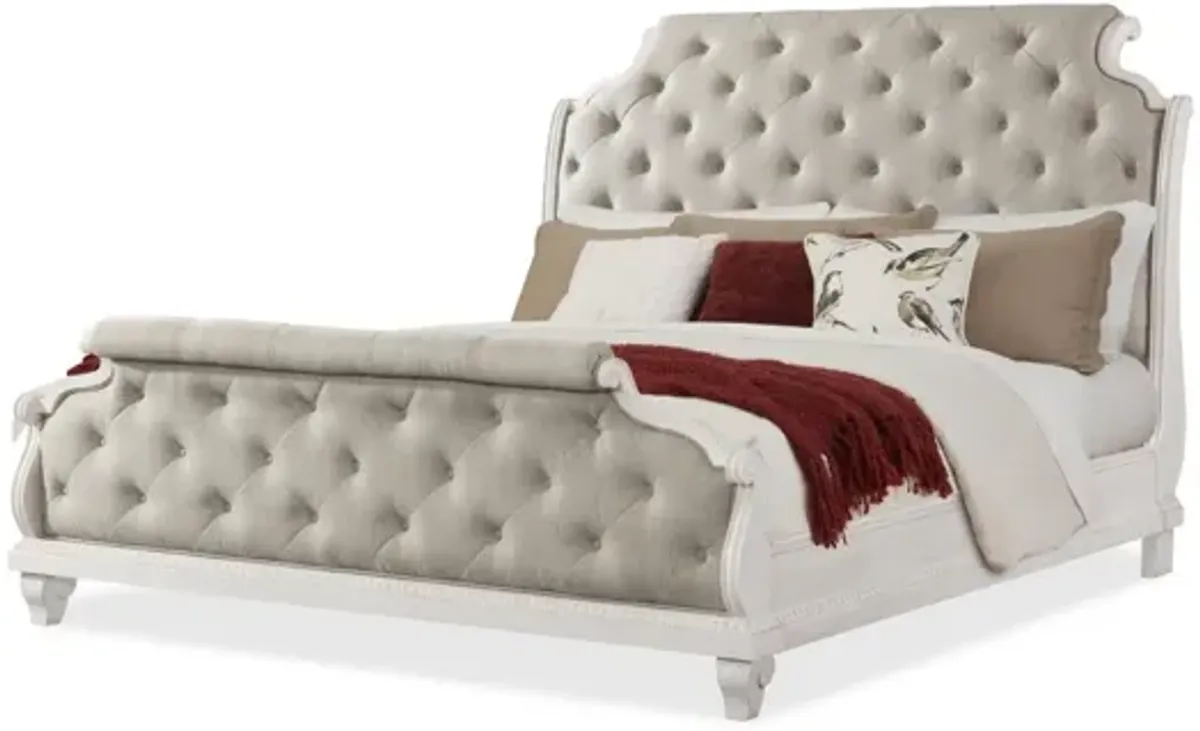 Jasper County Honeysuckle Upholstery King Bed