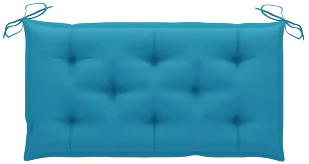 vidaXL Cushion for Swing Chair Light Blue 39.4" Fabric