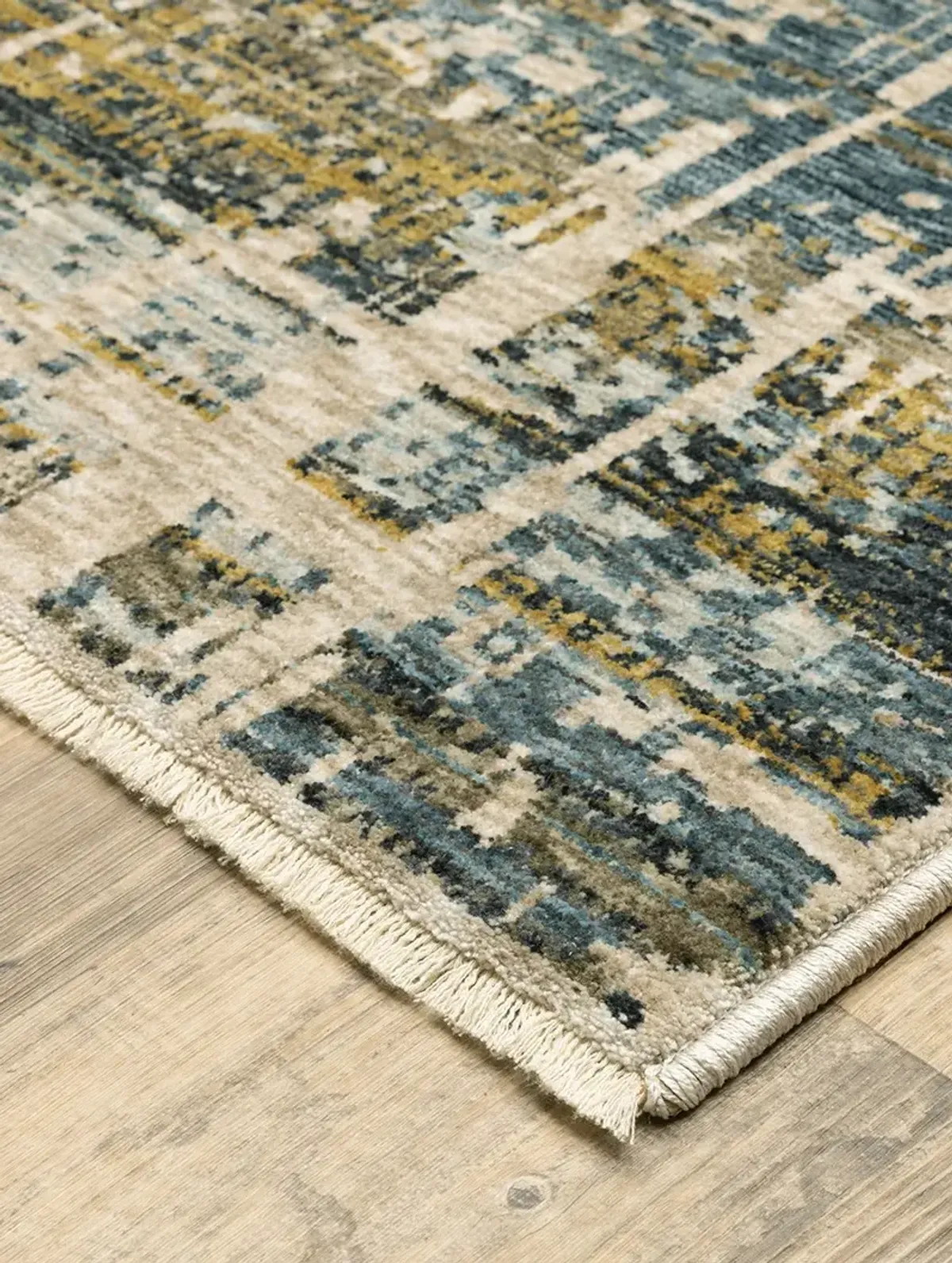 Hayden 2'3" x 7'6" Blue Rug