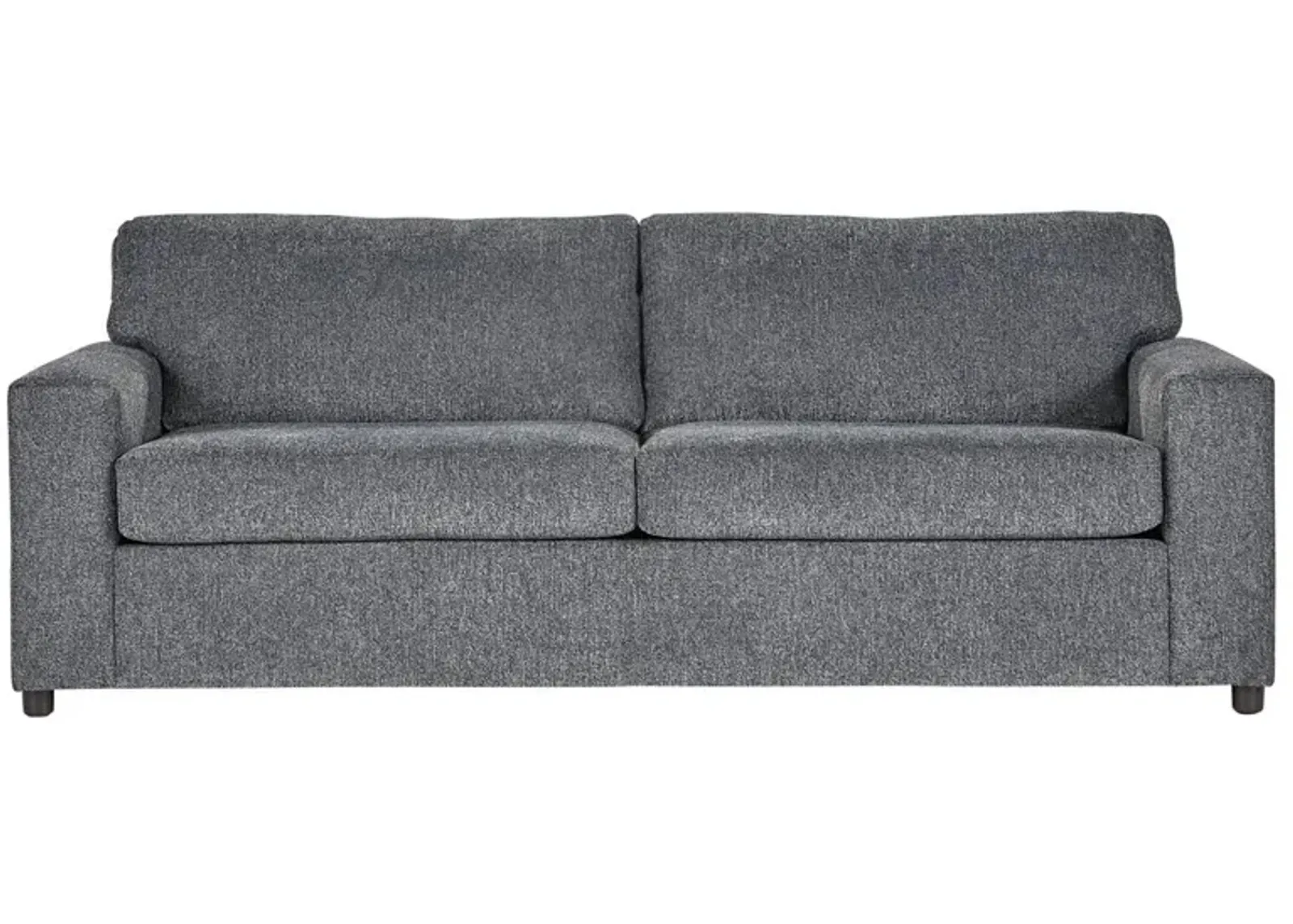 New Classic Furniture Kylo Ash Gray Polyester Fabric Sofa Couch