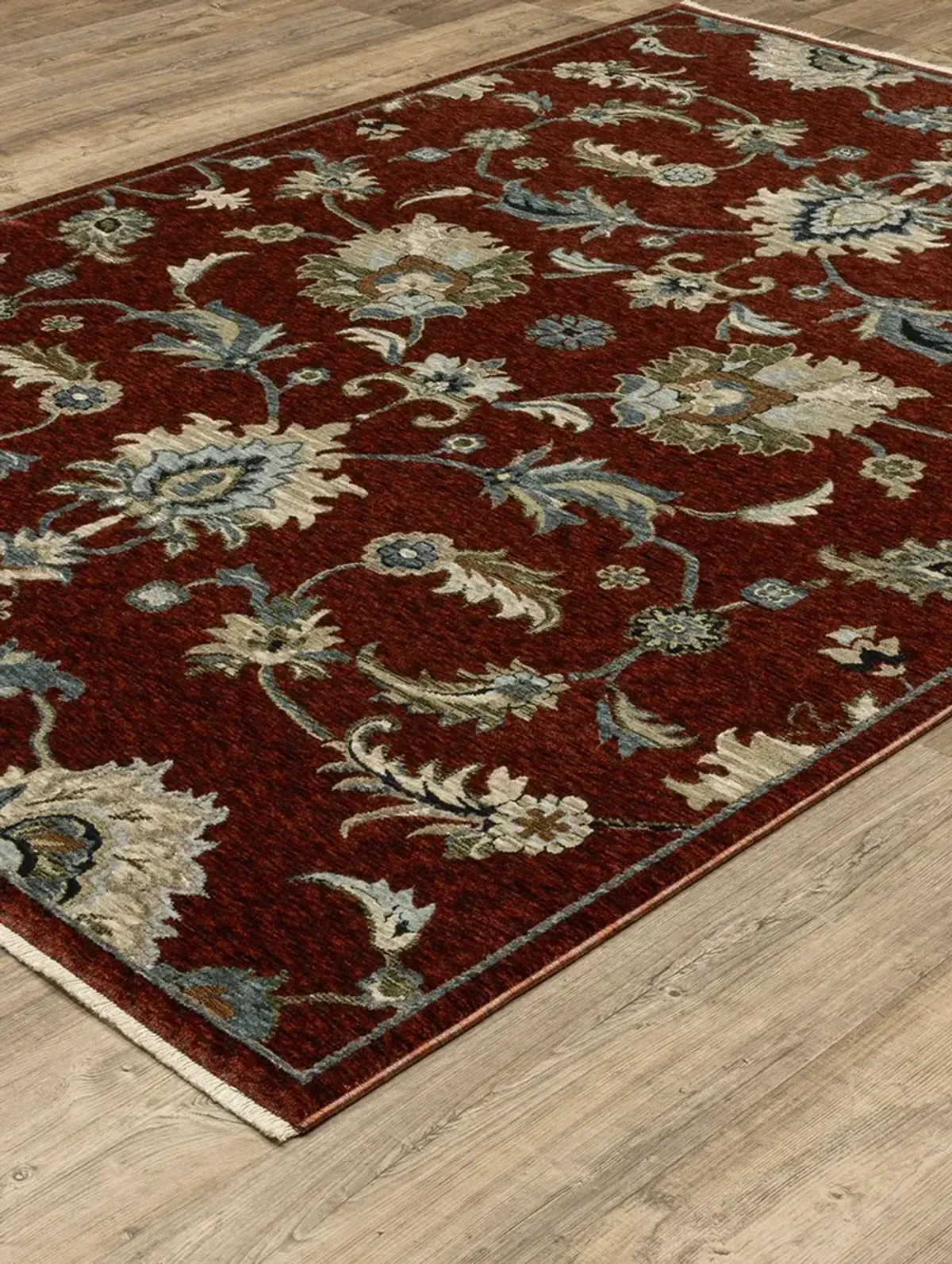 Capella 9'10" x 12'10" Red Rug