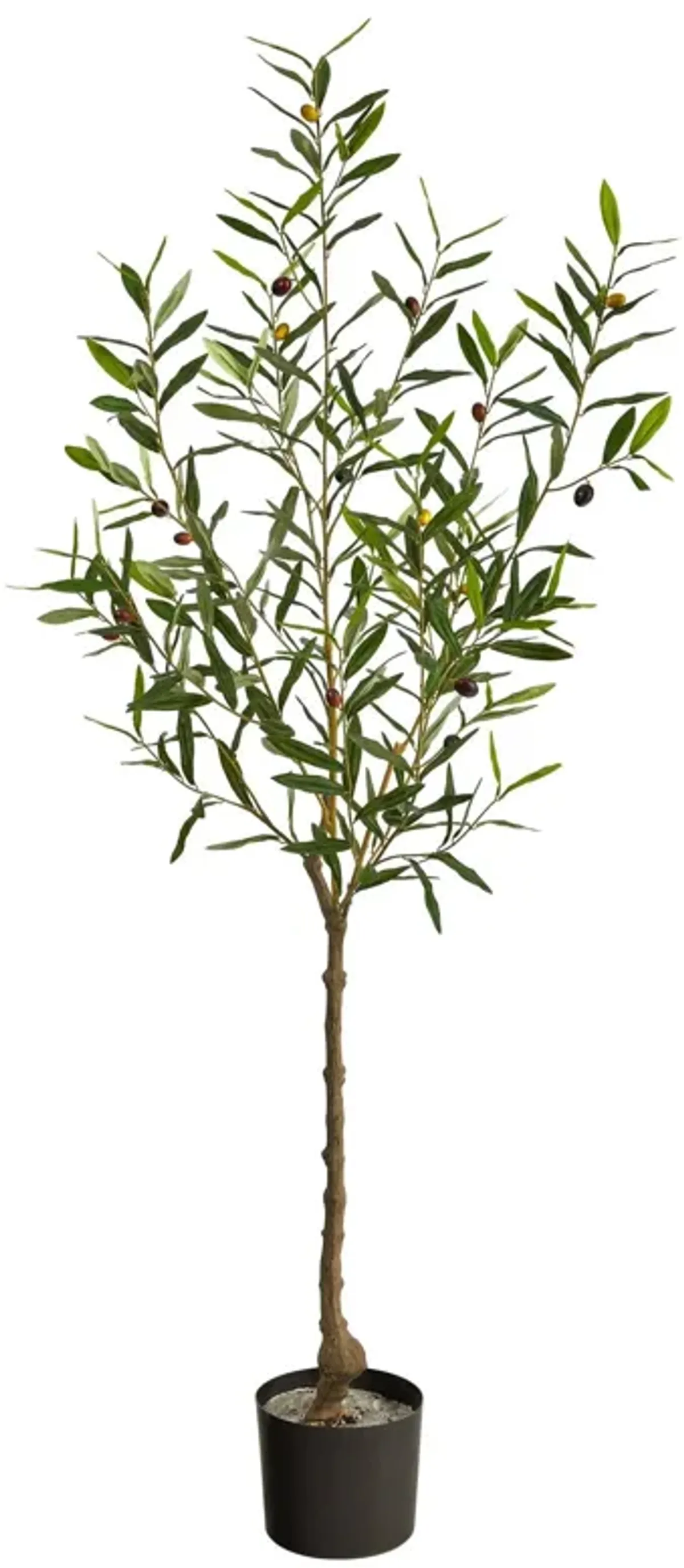 Nearly Natural 5-ft Olive Artificial Tree