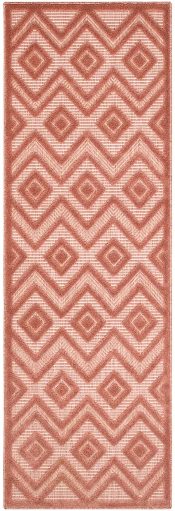 Versatile NRV01 Coral/Orange 2' x 6' Rug