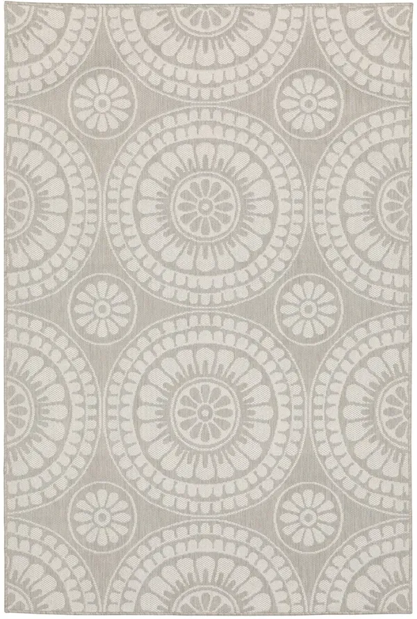 Portofino 7'10" x 10' Grey Rug