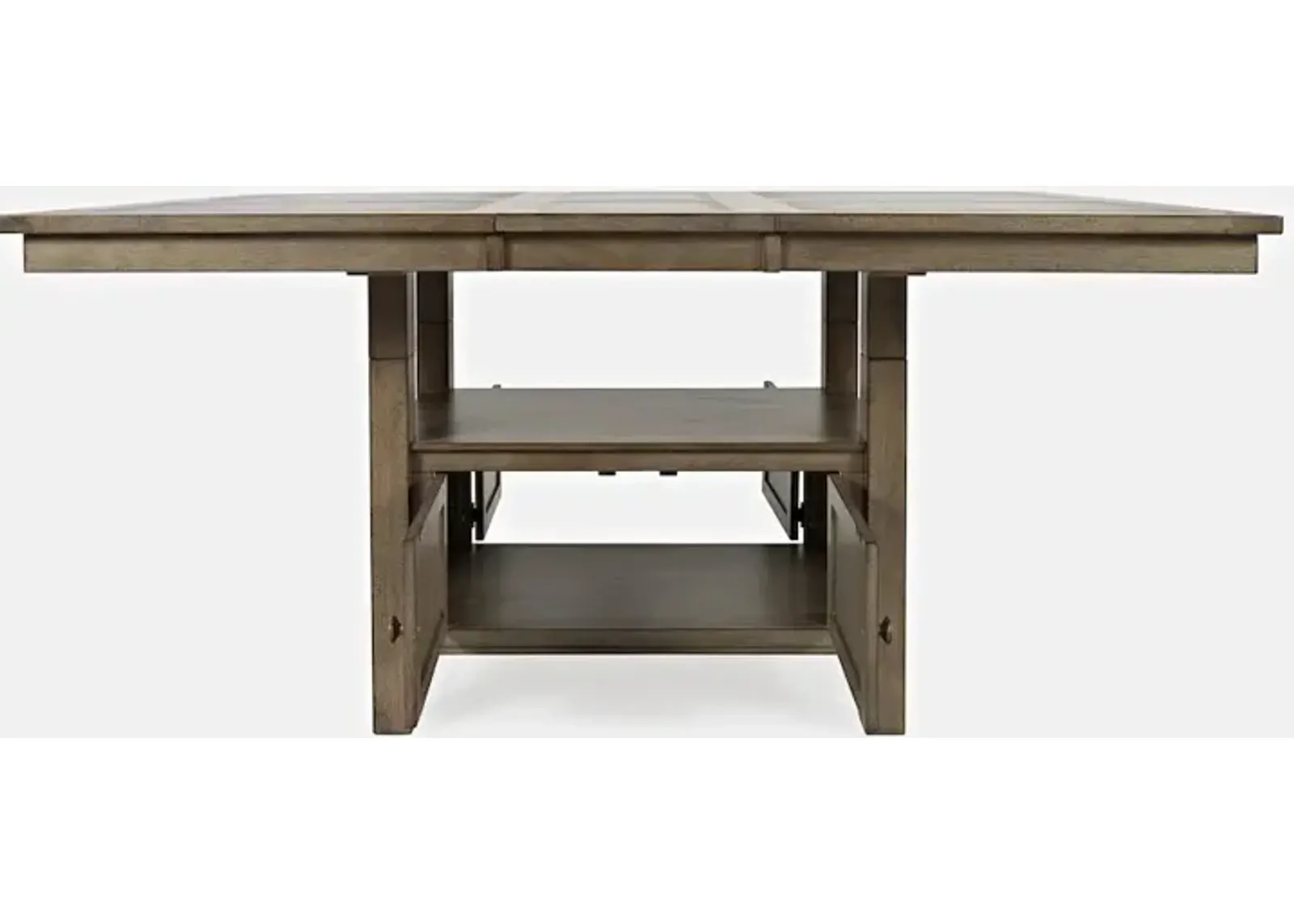 Jofran Prescott Park Modern Contemporary 74'' Storage Dining Table