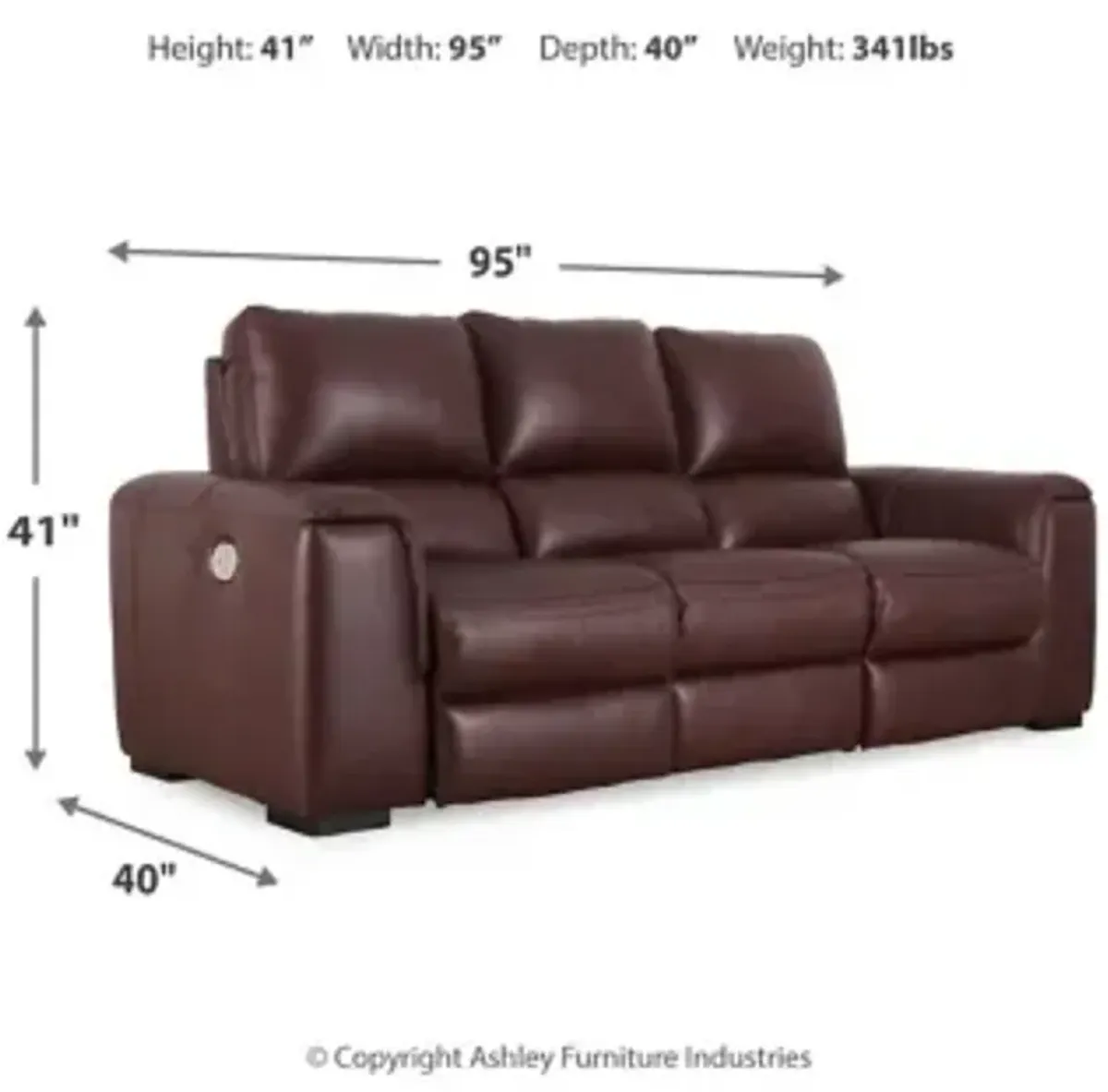Alessandro Power Reclining Sofa