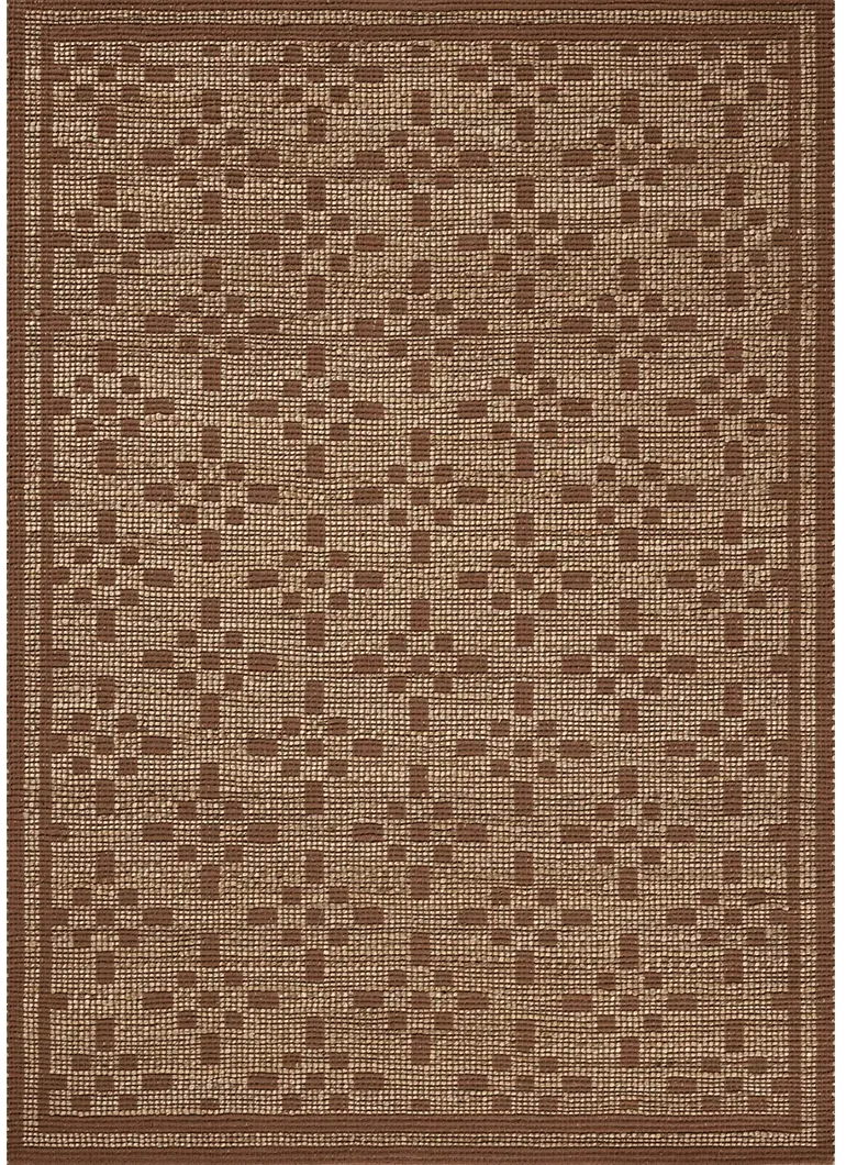 Judy JUD-07 Natural / Spice 9''3" x 13' Rug by Chris Loves Julia