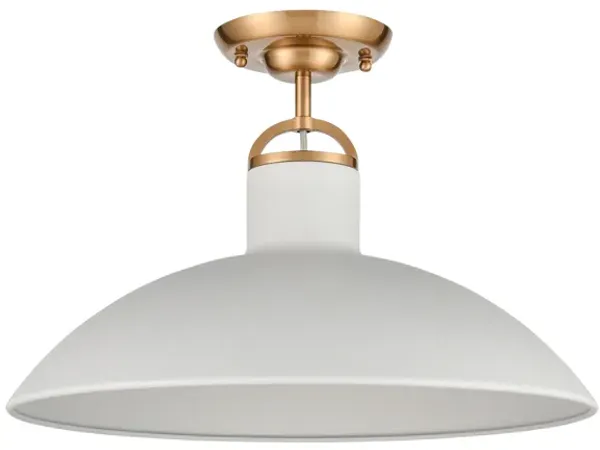 Surf 16'' Wide 1-Light Semi Flush Mount