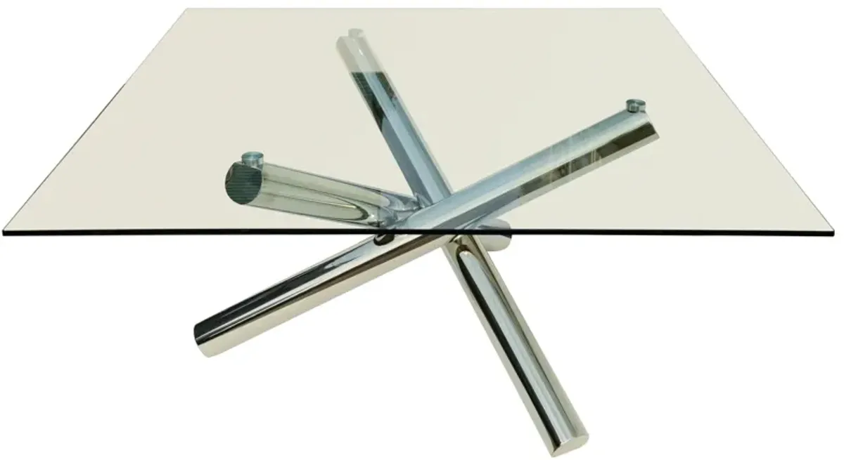 60"SQUARE TABLE,CLEAR 12MM