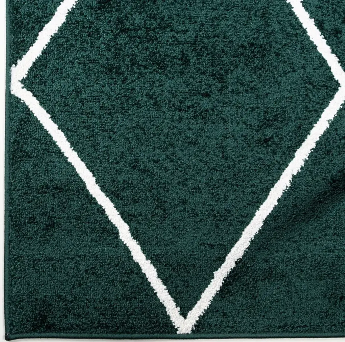 Cole Minimalist Diamond Trellis Area Rug