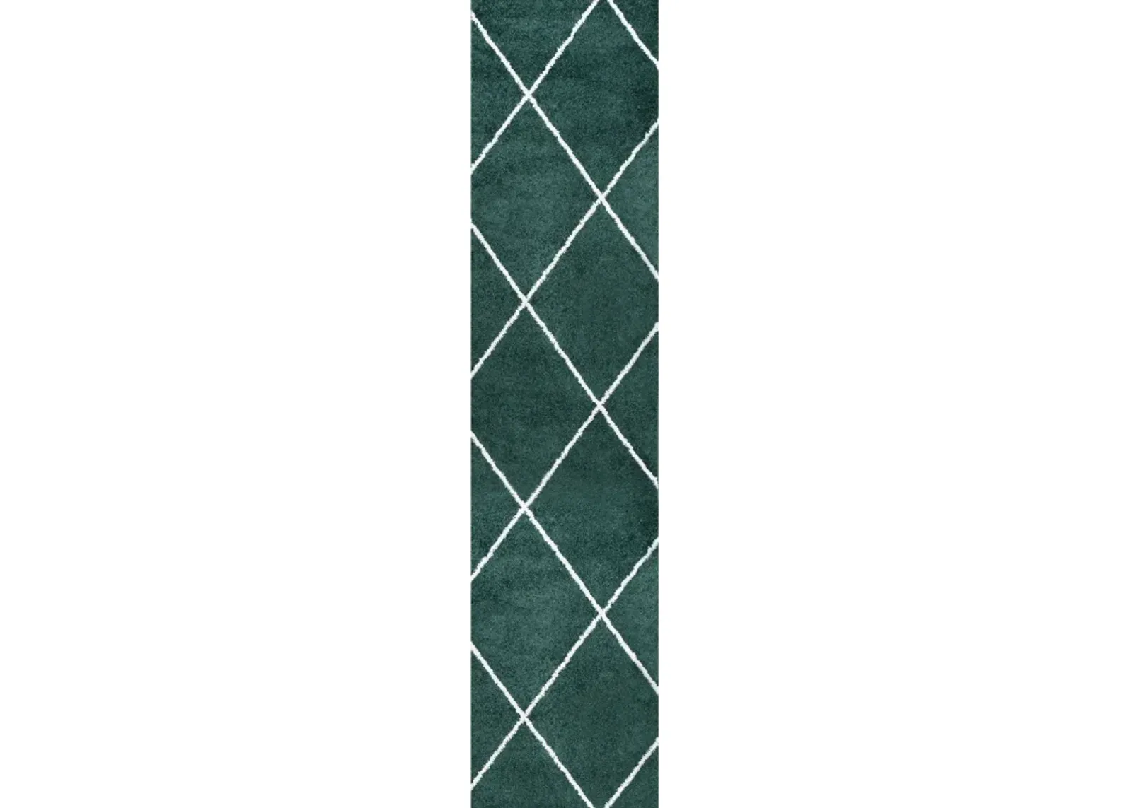 Cole Minimalist Diamond Trellis Area Rug