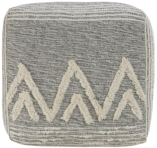 Polyester Ottoman for Living Room, Bedroom, or Lounge Seating