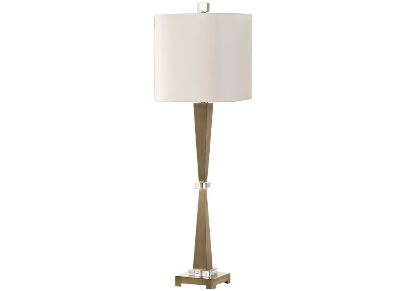 Uttermost Niccolai Antiqued Nickel Lamp