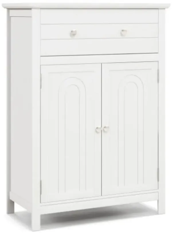 Free Standing Bathroom Storage Cabinet with Large Drawer