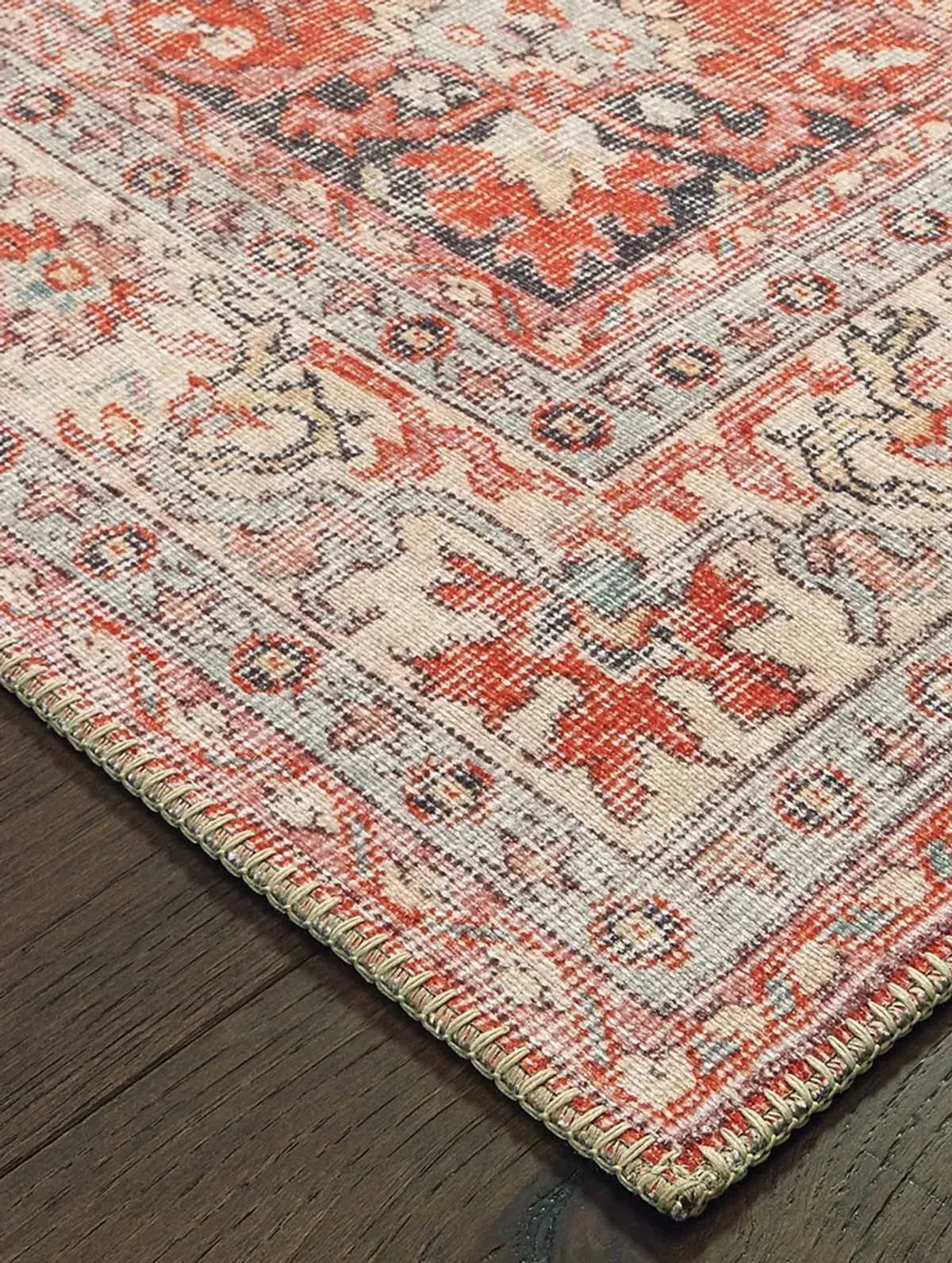 Sofia 8'3" x 11'6" Red Rug