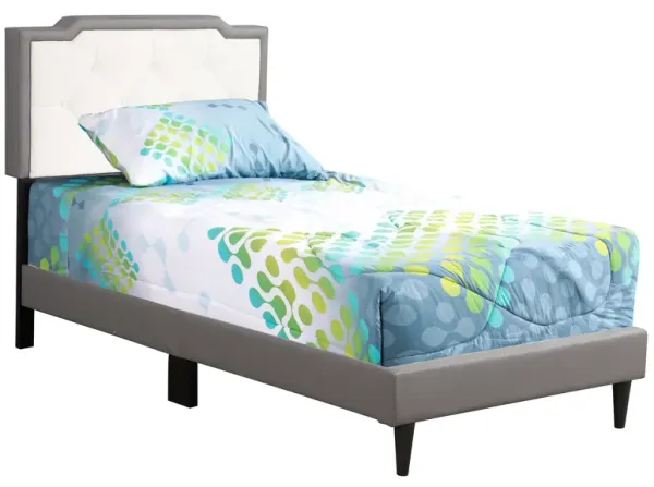 Deb Jewel Tufted Twin Panel Bed