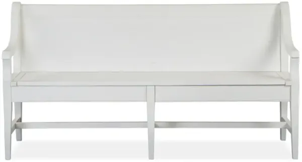 Heron Cove Bench w/Back