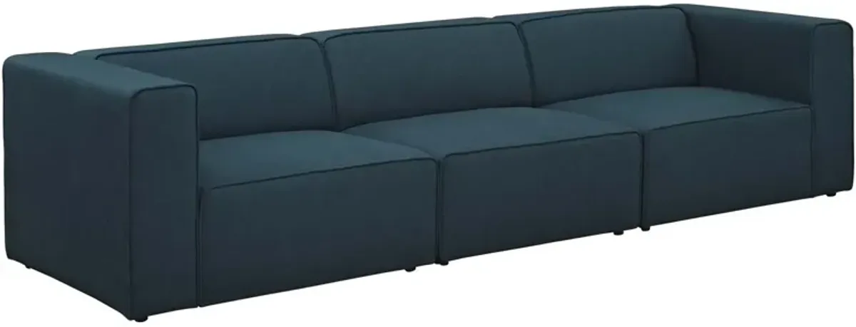 Commix Down Filled Overstuffed Performance Velvet 5-Piece Sectional Sofa