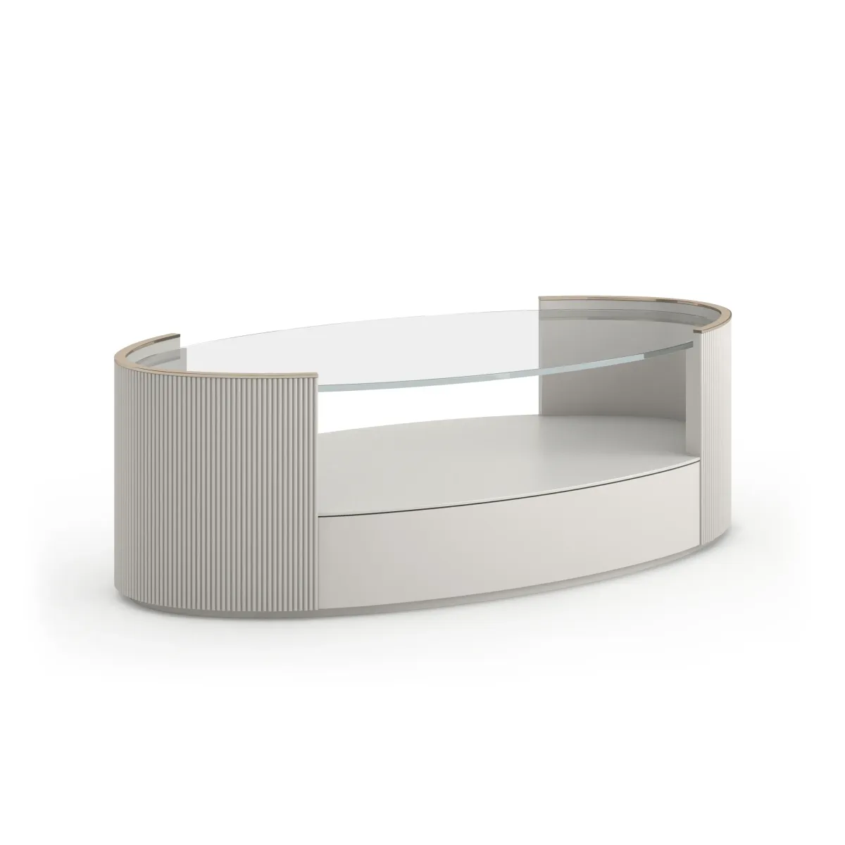 Love Oval Cocktail Table