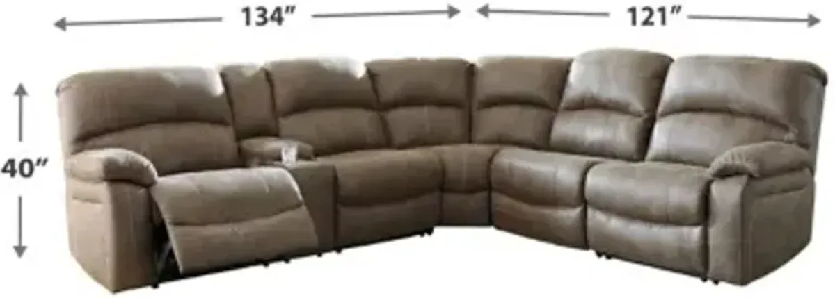 Segburg 4-Piece Power Reclining Sectional