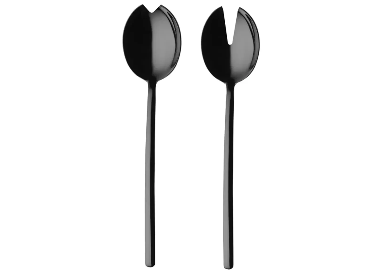 Due 2-Piece Salad Serving Set in Black Gold