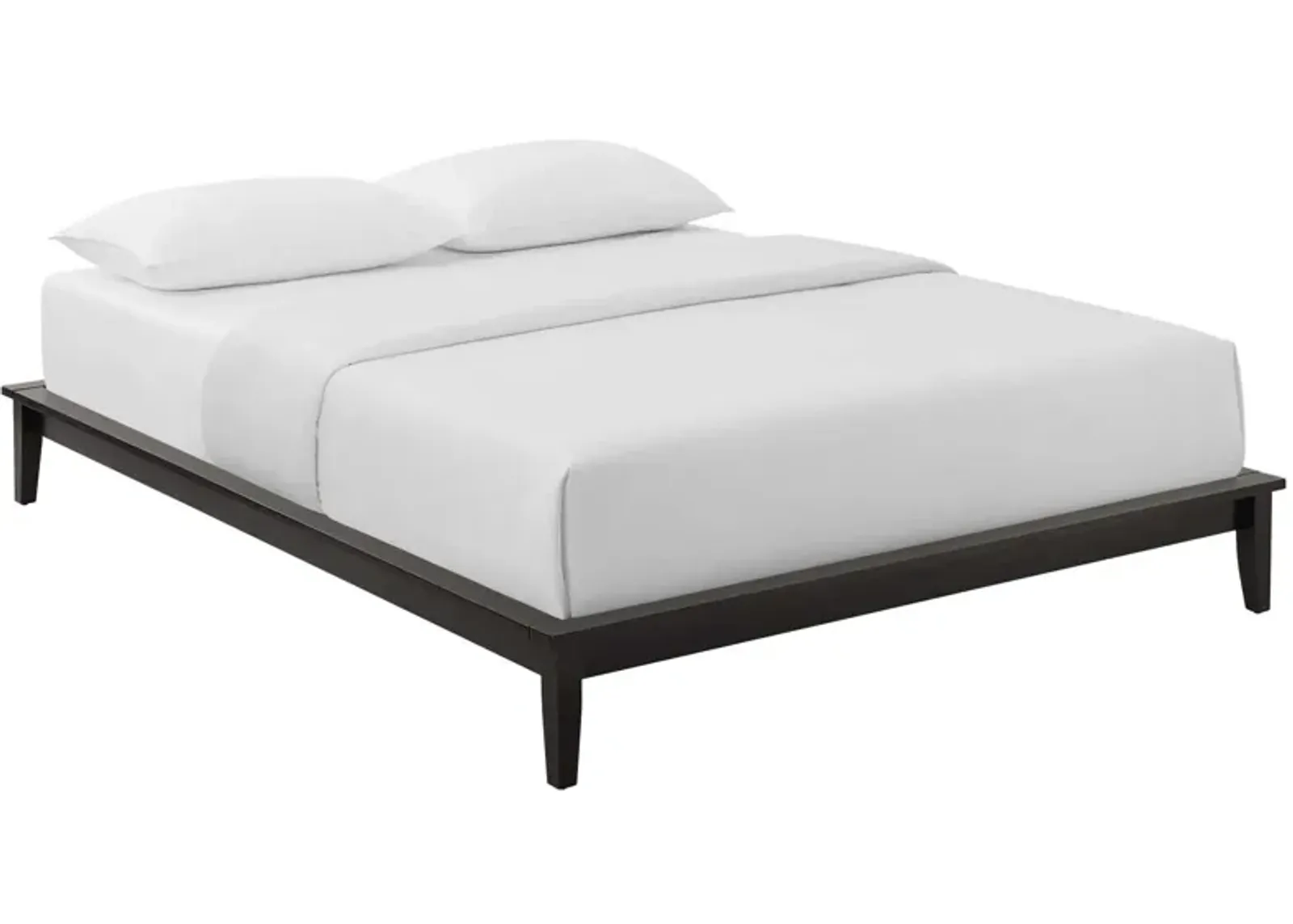 Modway - Lodge King Wood Platform Bed Frame