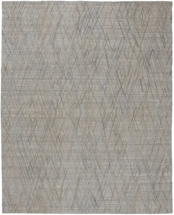 Elias 6589F Gray/Blue 5' x 8' Rug