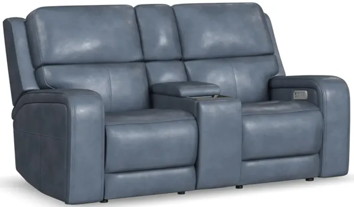 Oasis Storm Power Reclining Loveseat