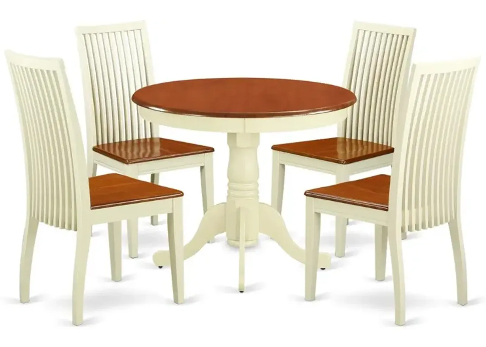 Dining Room Set Buttermilk & Cherry