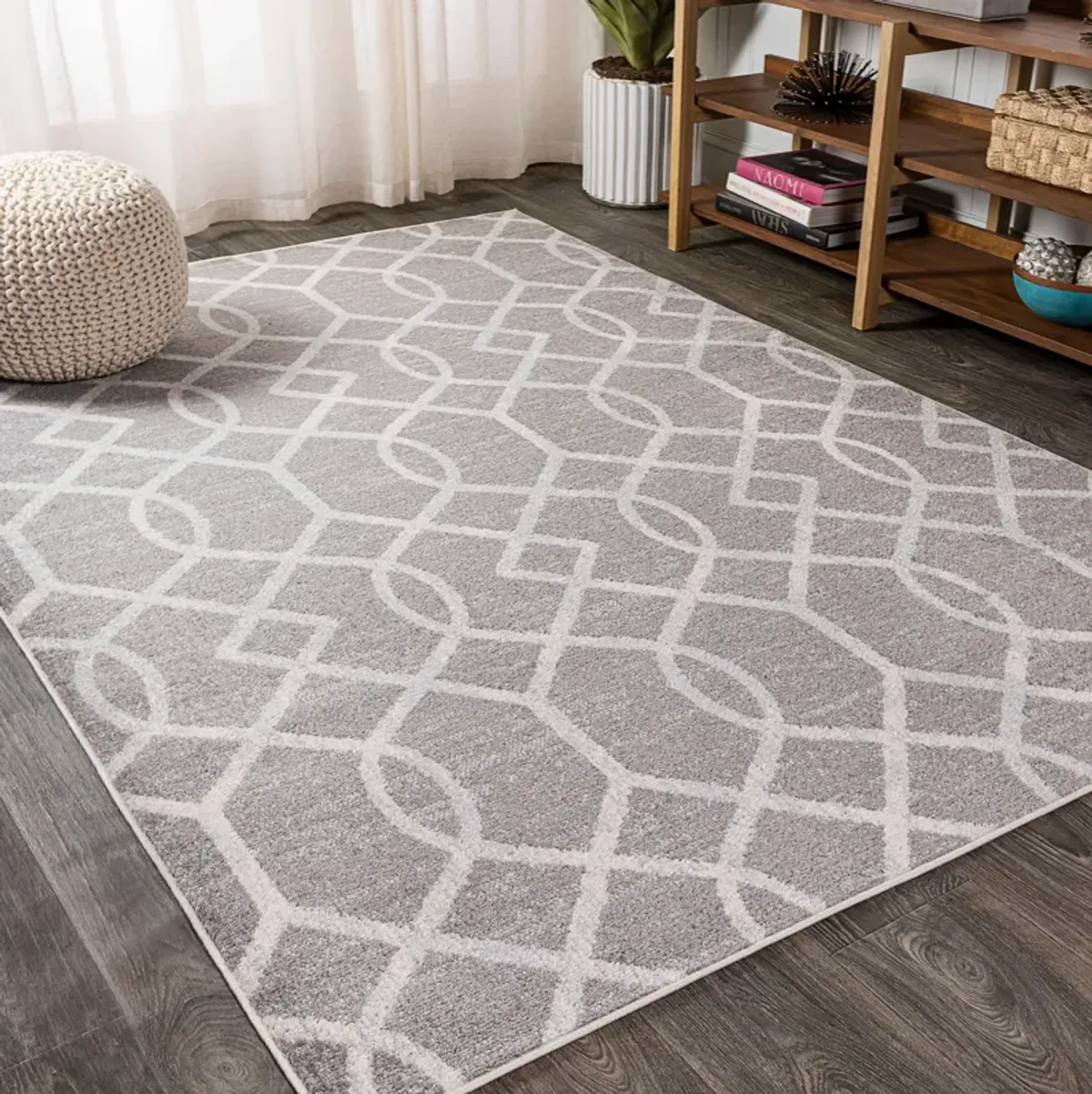 Asilah Ogee Fretwork Area Rug