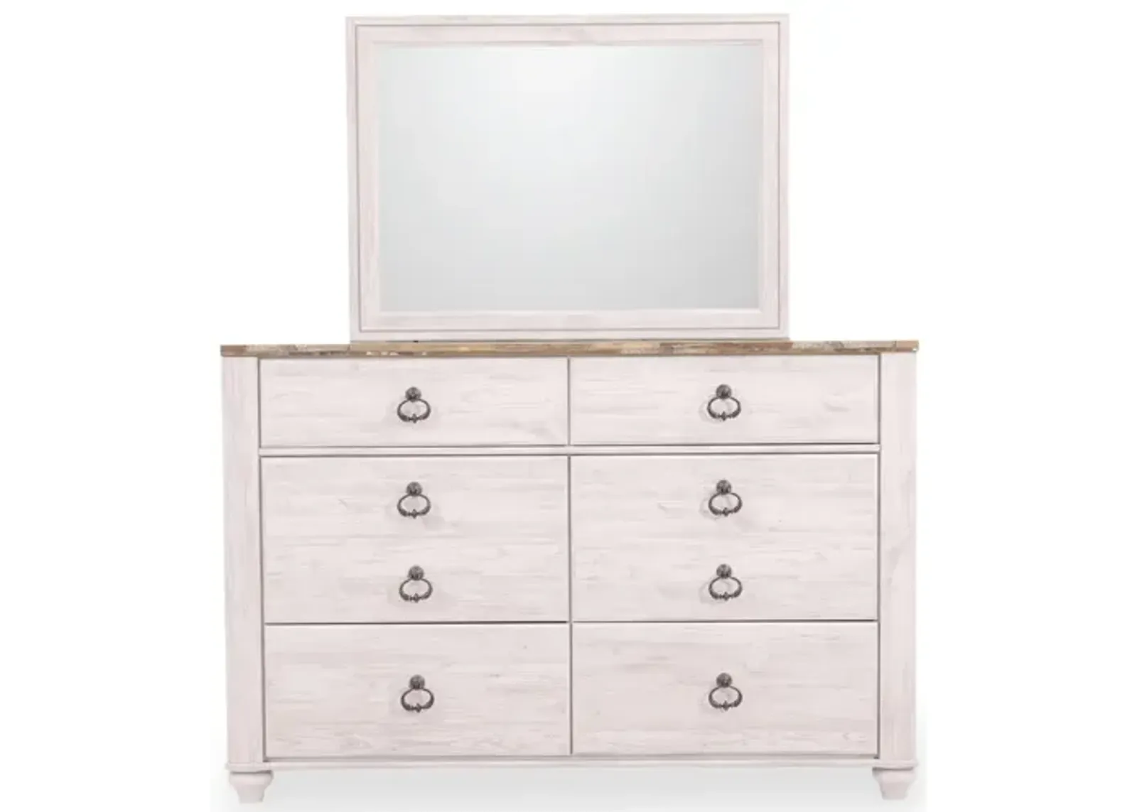 Willowton Dresser & Mirror