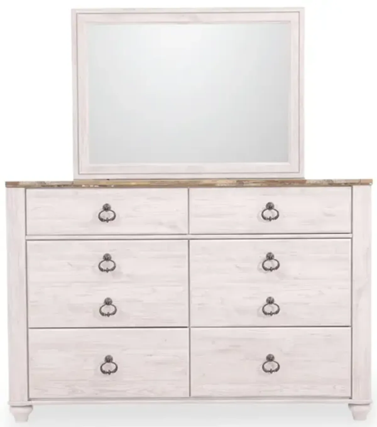 Willowton Dresser & Mirror