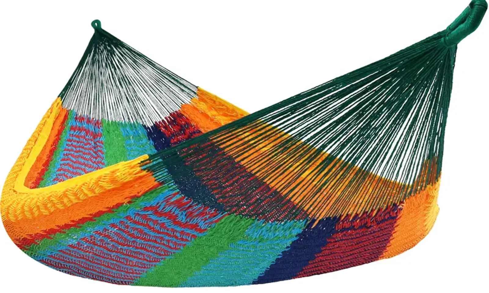 Sunnydaze 2-Person Cotton and Nylon Woven Fabric Hammock