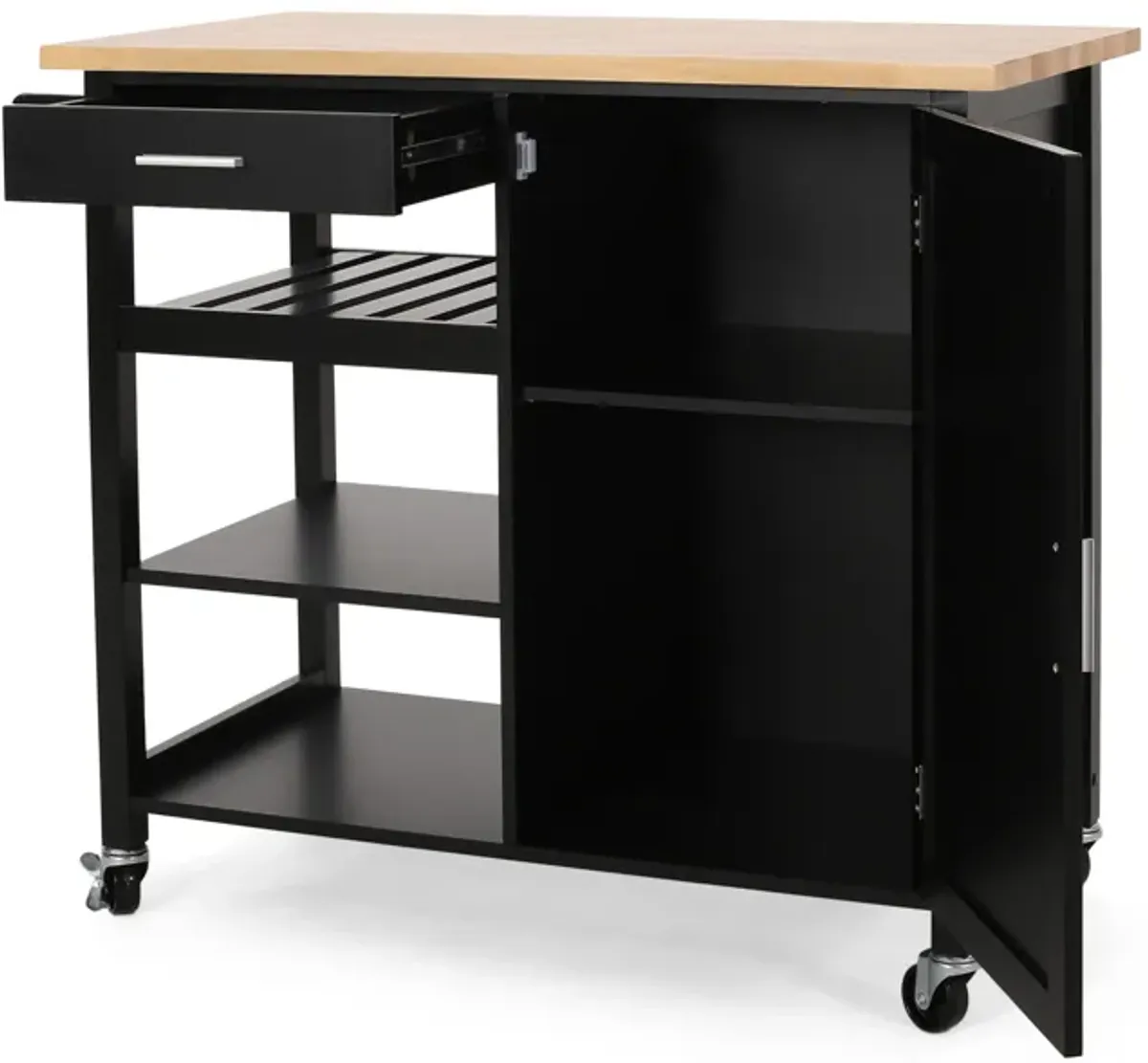 Merax Kitchen Island with Storage