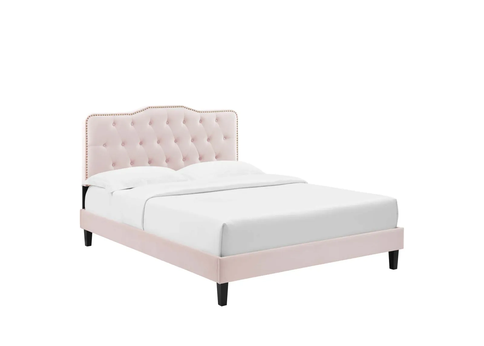 Modway - Amber Performance Velvet Queen Platform Bed